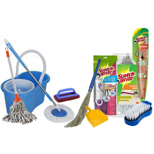 Mops , Brushes & Scrubs